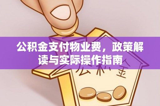 丰镇公积金支付物业费，政策解读与实际操作指南