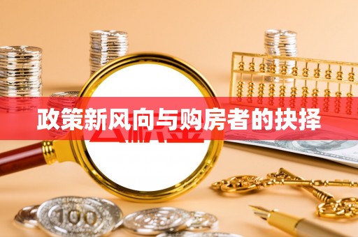 丰镇政策新风向与购房者的抉择