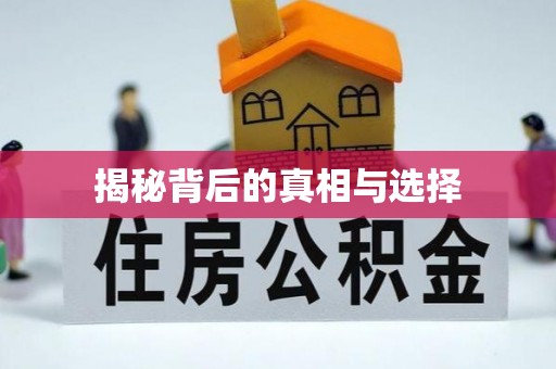 丰镇揭秘背后的真相与选择
