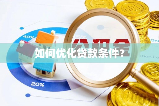 丰镇如何优化贷款条件？