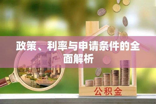 丰镇政策、利率与申请条件的全面解析