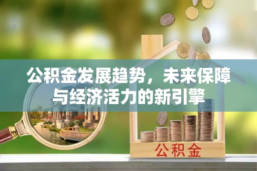 丰镇公积金发展趋势，未来保障与经济活力的新引擎