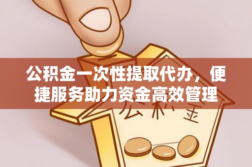 丰镇公积金一次性提取代办，便捷服务助力资金高效管理