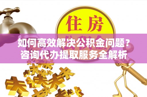 丰镇如何高效解决公积金问题？咨询代办提取服务全解析