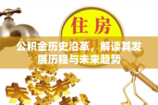 丰镇公积金历史沿革，解读其发展历程与未来趋势